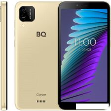 Смартфон BQ-Mobile BQ-5765L Clever (золотистый)