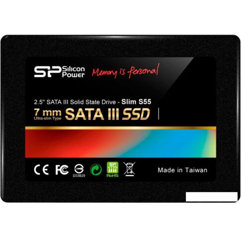 SSD Silicon-Power Slim S55 120GB (SP120GBSS3S55S25)