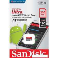 Карта памяти SanDisk Ultra SDSQUA4-256G-GN6MN microSDXC 256GB