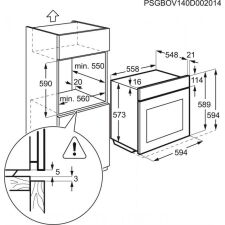 Электрический духовой шкаф Electrolux EOA5220AOR