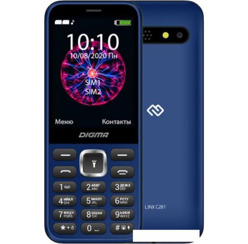 Мобильный телефон Digma Linx C281 (синий)