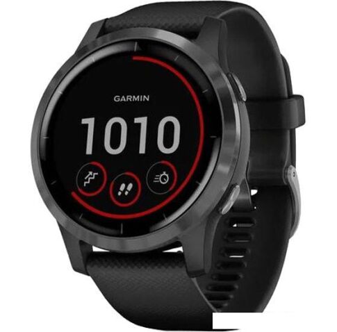 Умные часы Garmin Vivoactive 4 (черный/серый)