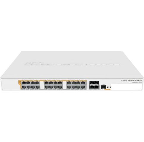 Коммутатор Mikrotik CRS328-24P-4S+RM