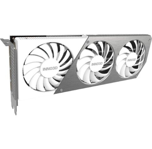 Видеокарта Inno3D GeForce RTX 4070 Ti X3 OC White N407T3-126XX-186148W