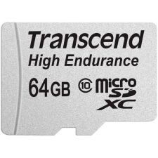 Карта памяти Transcend microSDXC HE (Class 10) UHS-I 64GB + адаптер [TS64GUSDXC10V]