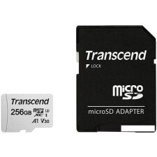 Карта памяти Transcend 300S 256GB (с адаптером)