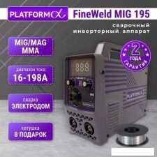 Сварочный инвертор Platforma FineWeld MIG 195