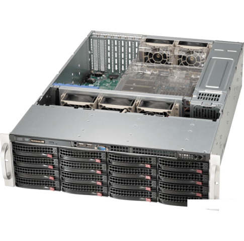 Корпус Supermicro SuperChassis 836BE1C-R1K03B 1000W