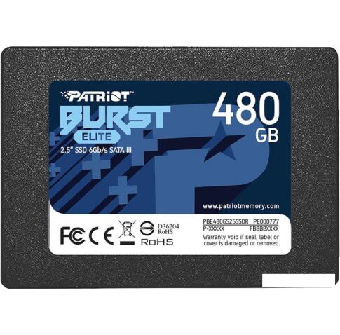 SSD Patriot Burst Elite 480GB PBE480GS25SSDR