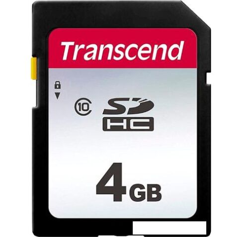 Карта памяти Transcend SDHC 300S 4GB