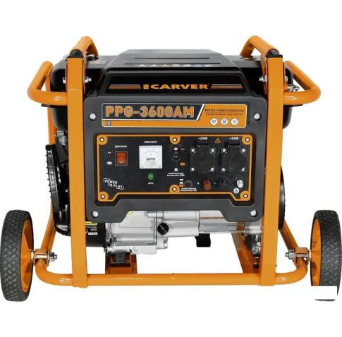 Бензиновый генератор Carver PPG-3600AM