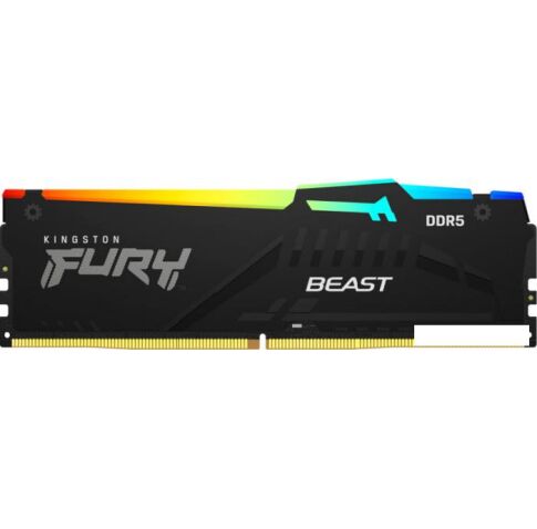 Оперативная память Kingston FURY Beast RGB 8ГБ DDR5 6000 МГц KF560C30BBEA-8