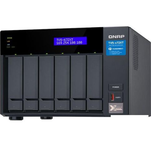 Сетевой накопитель QNAP TVS-672XT-I3-8G