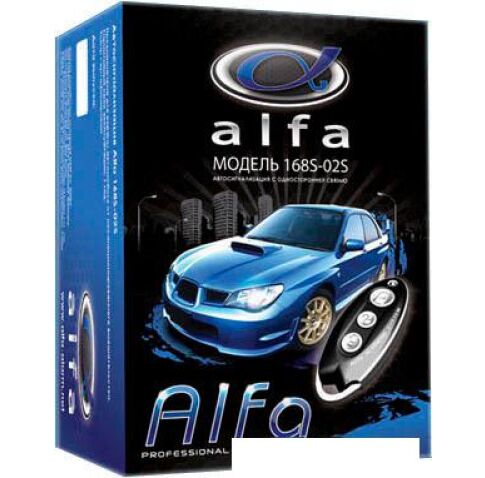 Автосигнализация ALFA 168S-025