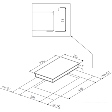 Варочная панель Graude EK 30.0 W