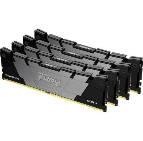 Оперативная память Kingston FURY Renegade 4x16ГБ DDR4 3200 МГц KF432C16RB12K4/64