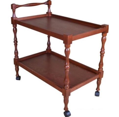 Приставной столик Мебелик Бридж (средне-коричневый)