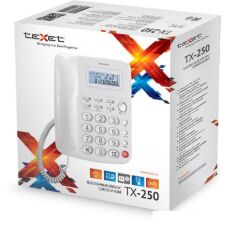 Проводной телефон TeXet TX-250