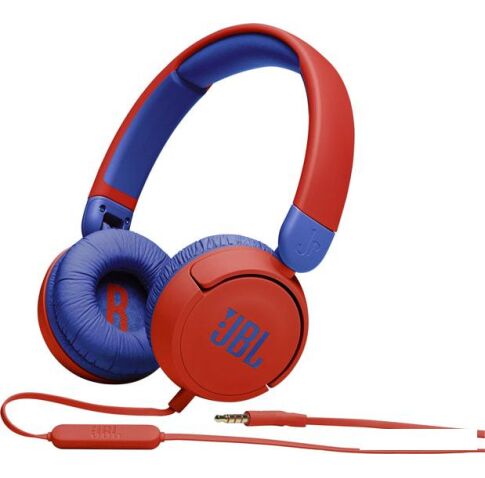 Наушники JBL JR310 (красный/синий)