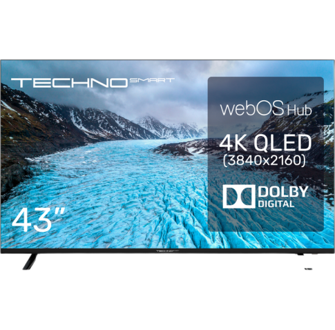 Телевизор TECHNO Smart 43QLED680UHDW