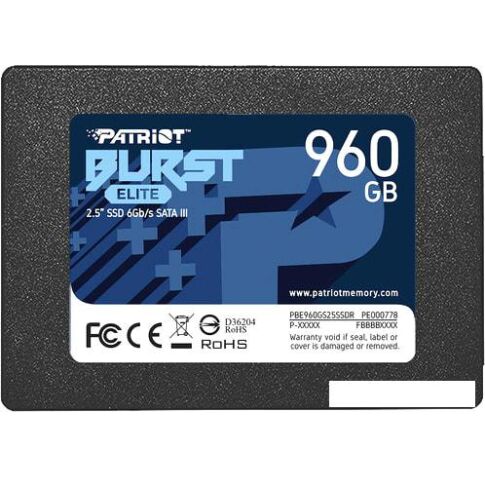 SSD Patriot Burst Elite 1.92TB PBE192TS25SSDR