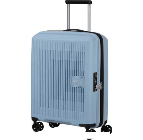 Чемодан-спиннер American Tourister Aerostep Soho Grey 55 см