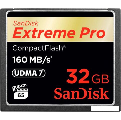 Карта памяти SanDisk Extreme Pro CompactFlash 32GB (SDCFXPS-032G-X46)