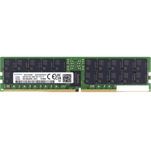 Оперативная память Samsung 64ГБ DDR5 4800 МГц M321R8GA0BB0-CQKZJ