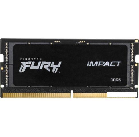 Оперативная память Kingston FURY Impact 32ГБ DDR5 SODIMM 5600 МГц KF556S40IB-32