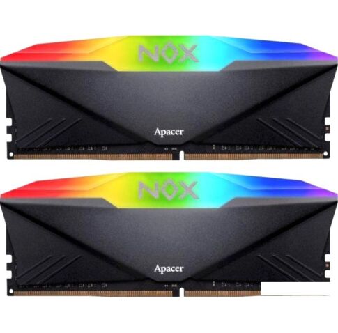 Оперативная память Apacer NOX RGB 2x8ГБ DDR4 3200 МГц AH4U16G32C28YNBAA-2