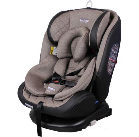 Детское автокресло Indigo Aero Isofix (бежевый)