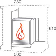 Электрокамин RealFlame Majestic Lux BR S